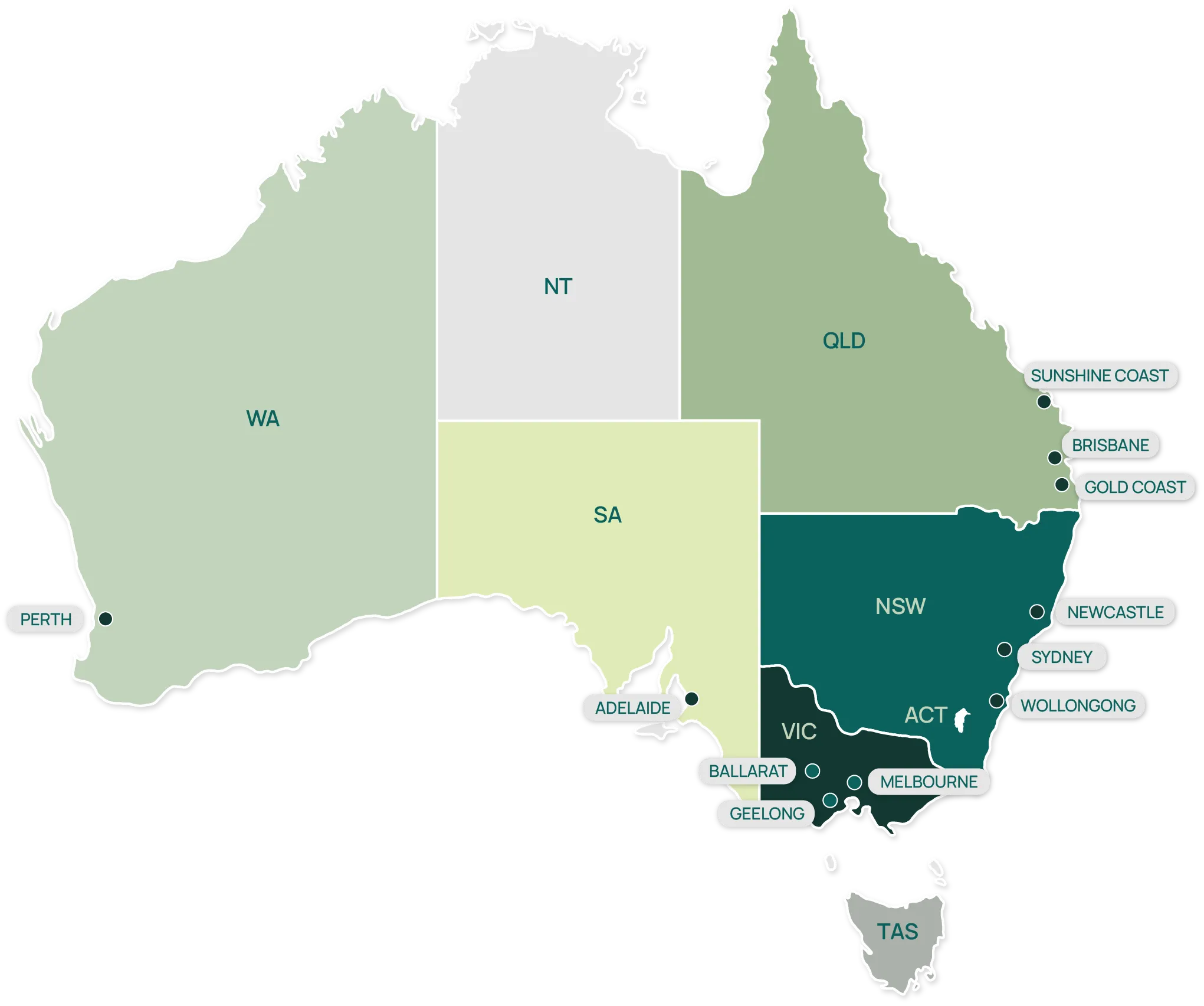 Our Geographical Reach